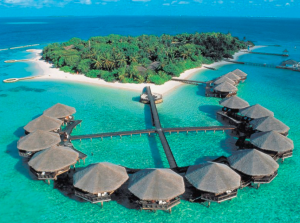 Maldivler Ari Mercan Adası